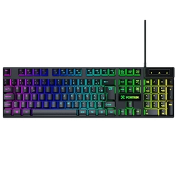 Teclado Gamer Fortrek Fearless 100 Fullsized Preto - 84032