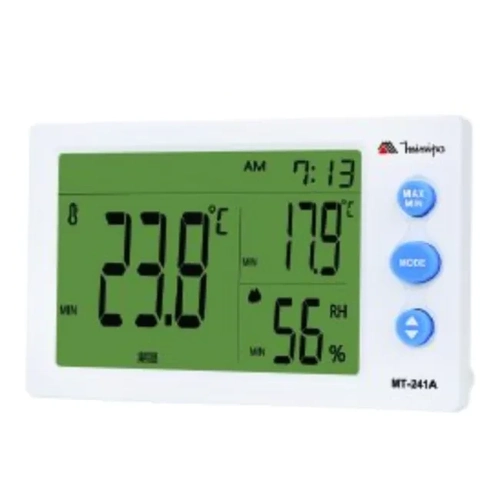 Termo-higrômetros Minipa Mt-241a Múltiplo -10/50 Relógio
