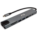 Hub Usb-c Tipo-c Para Hdmi Usb 3.0 Micro Lan - Jc-tyc-860 660