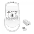 Mouse Sem Fio Gamer Redragon King Pro Branco - M916W-PRO-1K