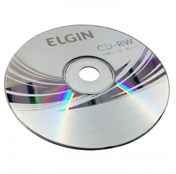 CD-RW C/ LOGOMARCA ELGIN 700/80/12X - UNIDADE