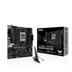 Placa Mãe Asus TUF Gaming A620M-Plus, Wi-Fi, AM5, DDR5, mATX, Bluetooth - 90MB1F00-M0EAY0
