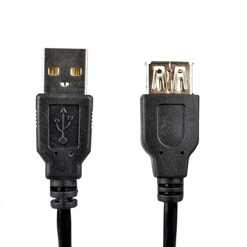 Cabo Extensor Usb 2.0 Evus C-053 Macho x Femea 1,8m Preto
