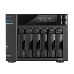 Storage NAS Asustor  AS6706T - 6 Baias (Intel Celeron N5105 8GB DDR4 - Sem Disco)