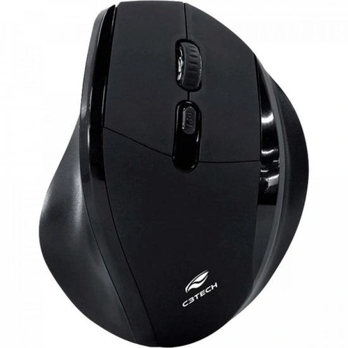 Mouse Sem Fio C3TECH Ergo M-W120BK Preto