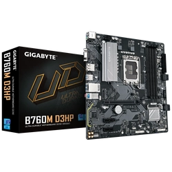 Placa Mãe Gigabyte B760M D3HP DDR4 Intel Soquete LGA 1700