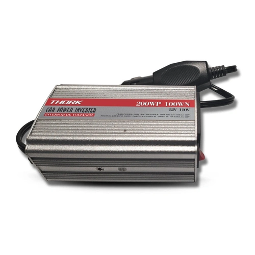 Inversor De Voltagem Thork 200w Nominal 400w De Pico 12v 110v
