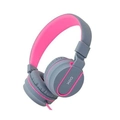 Hedset Rosa Neon HS106 Com Fio - OEX