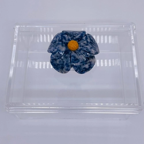 Caixa P tampa removível Flor