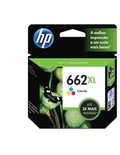 Cartucho HP 662XL colorido Original (CZ106AB)