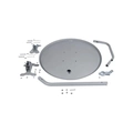 Antena Ku 60cm (pedestal 60cm) C/6 Offset C/ Logo Bedin
