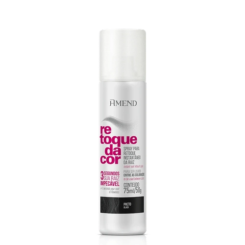 Spray Amend Retoque da Cor Preto 75ml