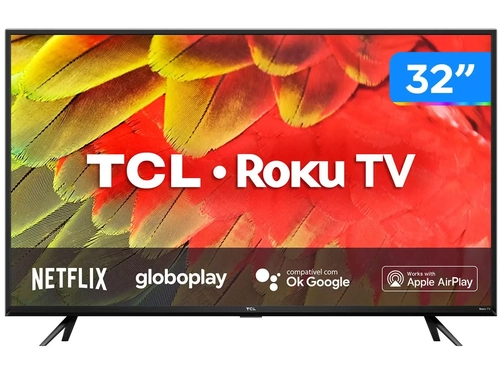 Tv Smart Led Hd 32 Tcl 32rs530 Roku Tv