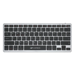 Teclado Bluetooth, Recarregável, K-BT50BK, C3Tech