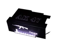 PSU Cover Riser Gaming, LED Branco - AK-47-RG-CP-01-AK