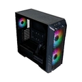Gabinete Cooler Master Haf 500 Lateral Vidro Temperado - 2 Fans Argb 200mm Led Argb - Preto - H500-kgnn-s00