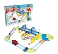 Mini Pista Track P/ Montar 48 Pcs Menino Menina + 1 Carrinho
