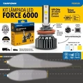 Kit Lampada Led Tarponn Tp-6136 Force 6000 Premium Hb3/h Par