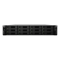 NAS Synology 12 baias SA3200D 2U (Xeon D-1541, 8GB DDR4, 2x 1GbE LAN, 1x 10GbE LAN, 1x PCIe x8, 2x PSU, sem discos)