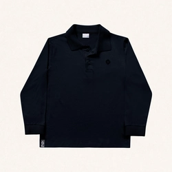 Camisa Polo Manga Longa Fakini - Masculina