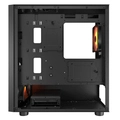 Gabinete Gamer Cougar, Uniface Mini, RGB, Lateral de Vidro, Mini-Tower, 3x Fans, Black - 3855C90.0003