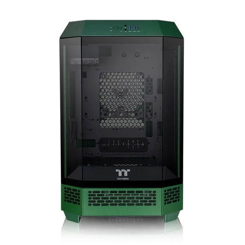 Gabinete Gamer Thermaltake The Tower 300 Racing Green, Painel de Vidro, Micro-Tower, 2x Fans 140mm, Verd - CA-1Y4-00SCWN