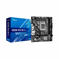 Mother Asrock H610M-HVS/M.2 R2.0 Intel LGA 1700, mATX, DDR4