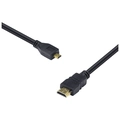Cabo Hdmi 2.0 para Micro Hdmi 4k Ultra Hd 3d Conexão Ethernet 2 Metros - H20mc-2