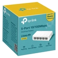 Switch de Mesa C/ 5 Portas Fast 10/100 Mbps Ls1005 Smb