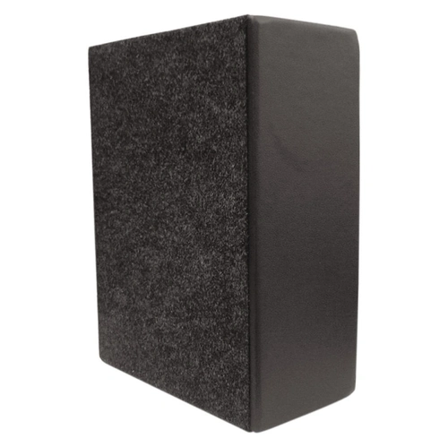 Caixa Vazia Para 2 Drivers e 1 Tweeter Quadrada Acarpetada