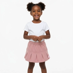 Shorts Saia Moletom By Gus Feminino - Rosa Queimado