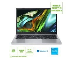 Notebook Acer A315-510p-34xc Aspire 3 Intel Core I3 Win 11 8gb 256gb Ssd 15,6 - Nx.kmdal.001
