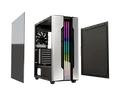 Gabinete Gamer Cougar Gemini M Silver, Mini Tower, RGB, com FAN, Lateral em Vidro - 385TMB0-0002 - OpenBox