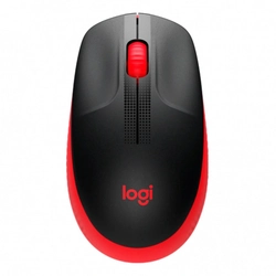 Mouse Logitech M190 Vermelho Sem Fio 910-005904-c