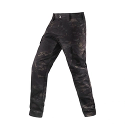 Calça Tática Platoon Camuflado Black (Invictus)