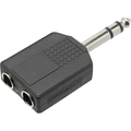 ADAPTADOR P10 ESTÉREO X 2 J10 ESTÉREO – ADAP0023 – PRETO – STORM