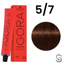 Schwarzkopf Igora Royal Coloração 5/7 Castanho Claro Cobre 60ml