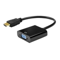 Cabo Adaptador Hdmi Pluscable Adp-hdmivga10bk Macho Para Vga Fêmea