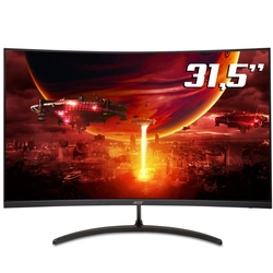 Monitor Gamer 32 Acer Nitro Curvo Full HD 180hz 1ms Preto - Edt320q