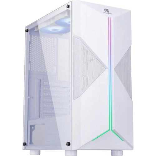 Gabinete Gamer Fortrek Mid Tower Holt Rgb Branco