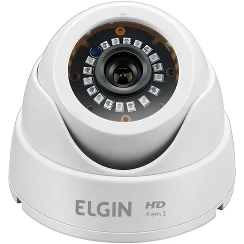 CÂMERA DOME AHD ELGIN 720P – INFRAVERMELHO / 18 LEDS / INTERNA