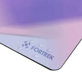 Mousepad Com Infusão De Vidro Fortrek Quickglass Pro Branco
