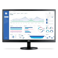 Monitor Aoc 23,6 75hz Hdmi Painel Wva M2470swh2