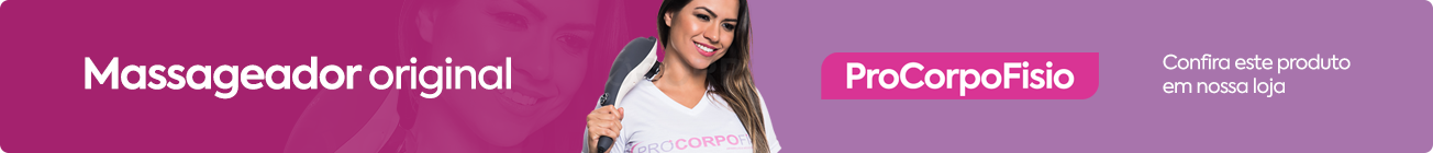 Massageador original ProCorpoFísio - Confira este produto em nossa loja