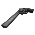 Revólver Pressão Airgun Wingun 703B 8Pol. CO2 4,5MM (Rossi)
