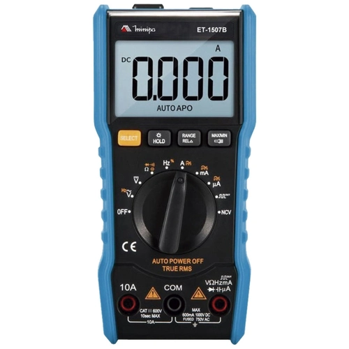 Multímetro Digital Cat Iii Et-1507b