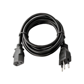 Cabo Forca Tripolar Megacabos 1,2m Padrao - Preto