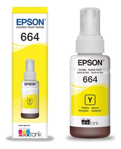 REFIL DE TINTA YELLOW - T664420 - RM COMPATÍVEL COM EPSON