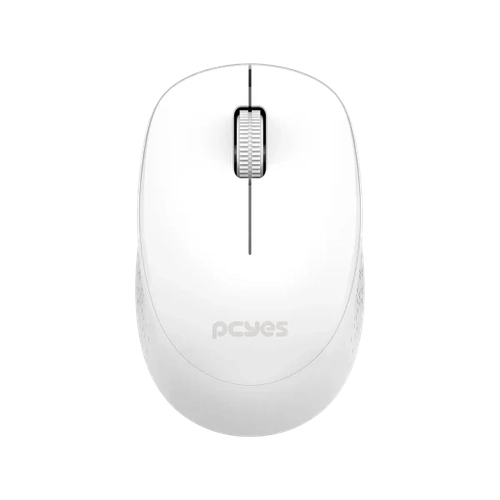 MOUSE SEM FIO MOVER WHITE 1600DPI - WIRELESS 2.4GHZ - SILENT CLICK - PMMWSCW - PCYES