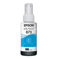 Refil De Tinta Epson Ciano 70ml - T673220-al